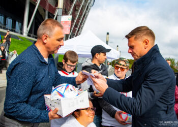 Spotkali się z wybitnymi piłkarzami
