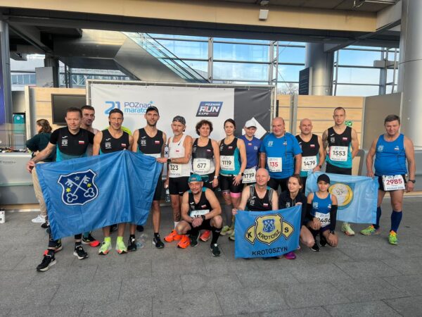 Krotoszynianie w poznańskim maratonie
