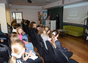 Zuzanna Orlińska gościła w bibliotece