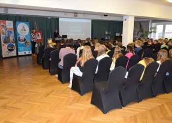 Zuzanna Orlińska gościła w bibliotece