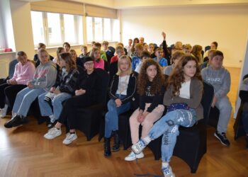 Zuzanna Orlińska gościła w bibliotece