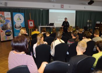 Zuzanna Orlińska gościła w bibliotece