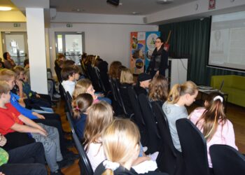 Zuzanna Orlińska gościła w bibliotece