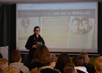 Zuzanna Orlińska gościła w bibliotece