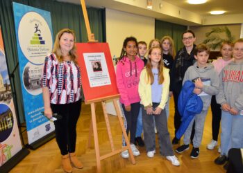 Zuzanna Orlińska gościła w bibliotece