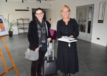 Zuzanna Orlińska gościła w bibliotece