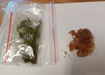 19-latek zatrzymany za posiadanie znacznej ilości narkotyków