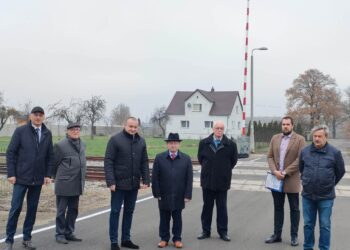 Przejazd kolejowy po remoncie