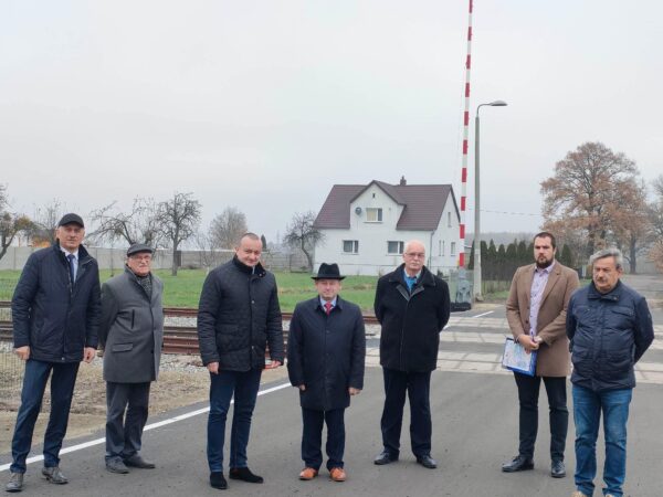 Przejazd kolejowy po remoncie
