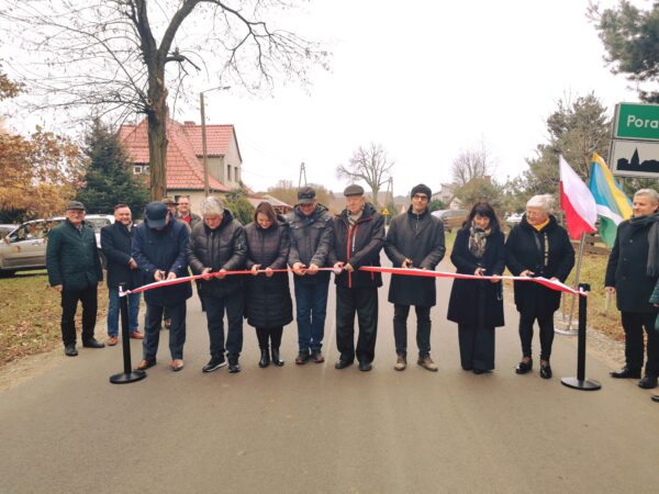 Droga powiatowa po remoncie