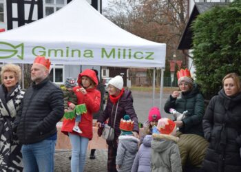 Królewski orszak w Miliczu