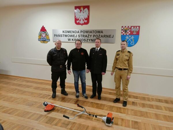 Kosa mechaniczna dla strażaków