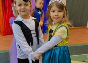 Karnawałowa zabawa przedszkolaków