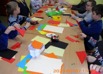 Poznawali sztukę origami