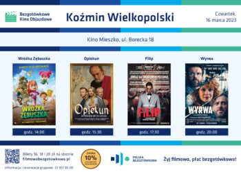 Bezgotówkowe Kino Objazdowe w Koźminie Wielkopolskim