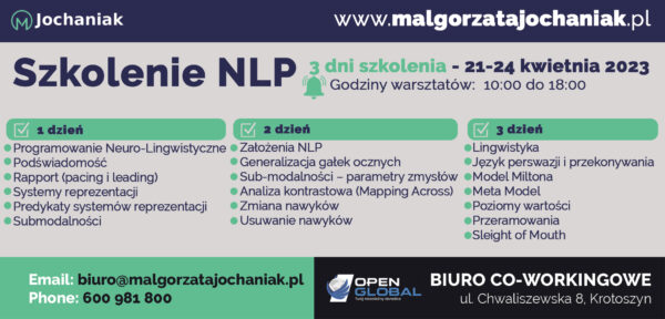 NLP dla pozytywnych zmian