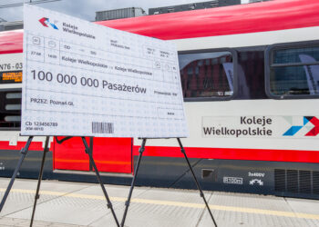 Koleje Wielkopolskie przewiozły 100 milionów pasażerów!