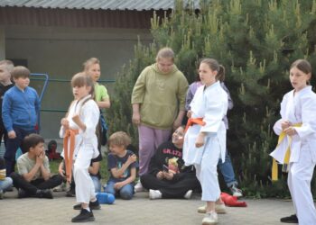 Zabawa i integracja w Cieszkowie
