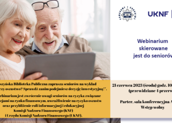 Ważny wykład dla seniorów