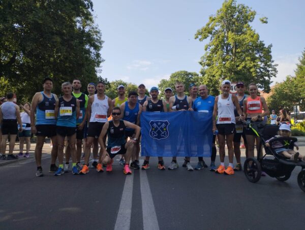 Startowali w grodziskim półmaratonie