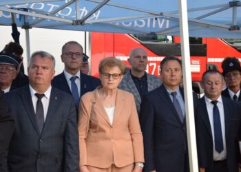 Jubileusz w strugach deszczu