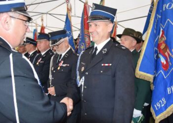 Jubileusz w strugach deszczu