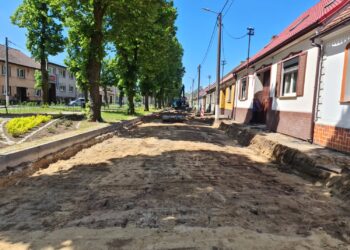 Trwają prace na al. Klonowicza