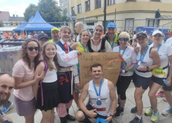 Startowali w grodziskim półmaratonie