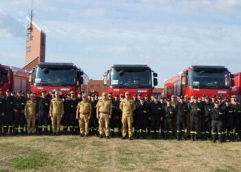 Krotoszyńscy strażacy ruszyli z pomocą do Grecji