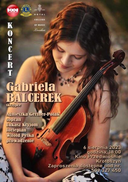 Koncert Gabrieli Balcerek