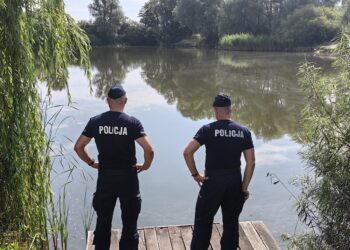 Patrolują okolice zbiorników wodnych