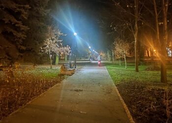 Modernizacja oświetlenia w parku