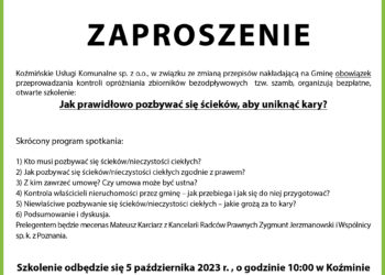 Jak prawidłowo pozbywać się ścieków?