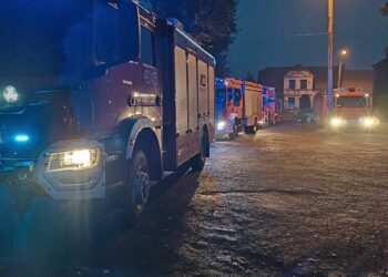 Pożar w piwnicy klasztoru