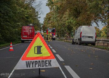 Zderzenie na drodze krajowej