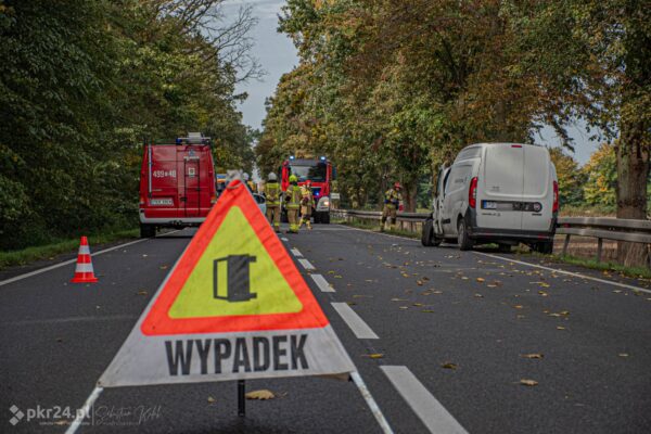 Zderzenie na drodze krajowej