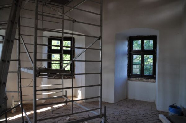 W muzeum trwają prace remontowe
