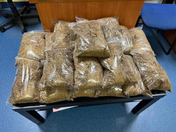 Miał ponad 9 kg nielagalnego tytoniu