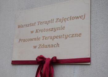 Otwarcie pracowni terapeutycznych w Zdunach