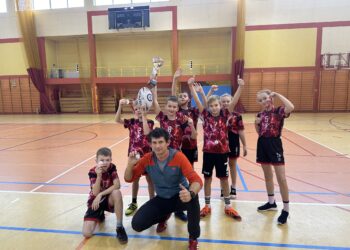 Drużyna z Benic na podium