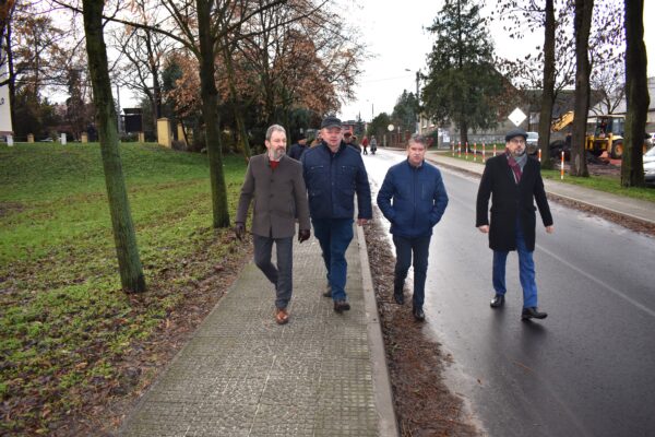 Droga gminna po modernizacji