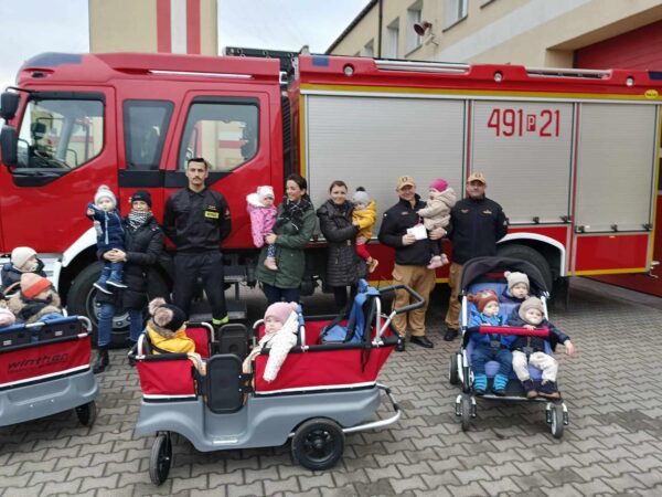 Świąteczna wizyta przedszkolaków