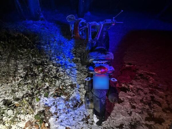 Jechał motorowerem po spożyciu alkoholu