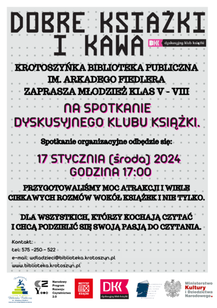 Porozmawiajmy o literaturze Porozmawiajmy o literaturze