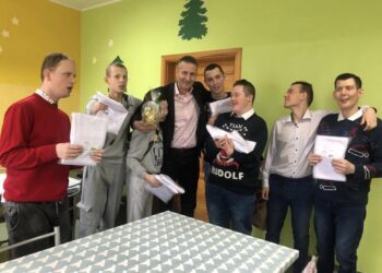 Niespodzianka dla chłopców z DPS-u
