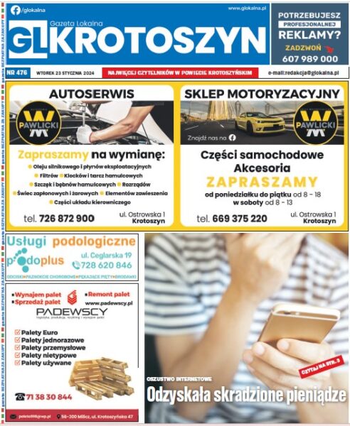 Numer 476 GLK Numer 476 GLK