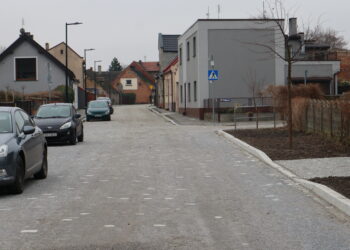 Ulica Grębowska po modernizacji