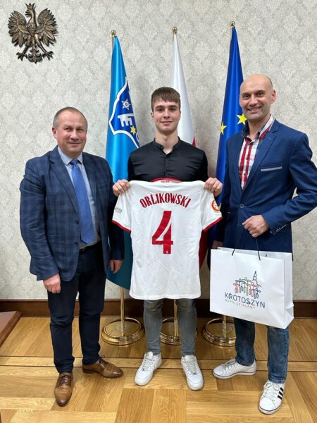 Igor Orlikowski z wizytą u burmistrza