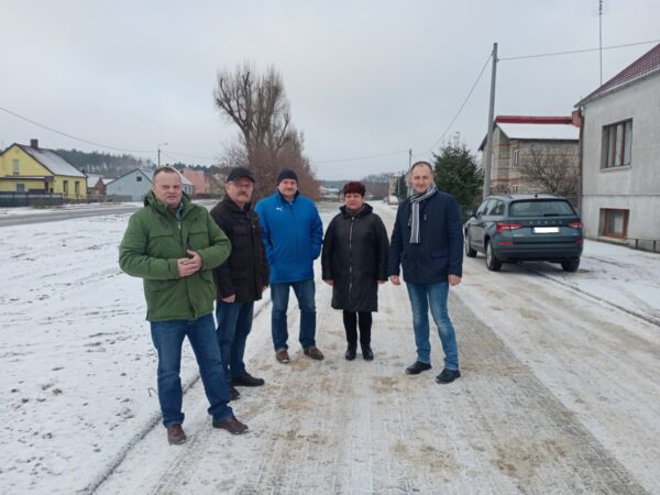 Nowa droga na osiedlu Sulimira