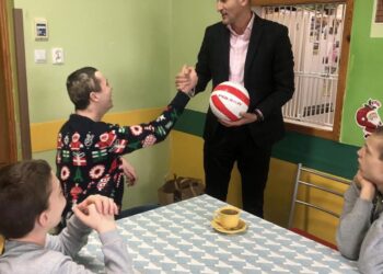 Niespodzianka dla chłopców z DPS-u